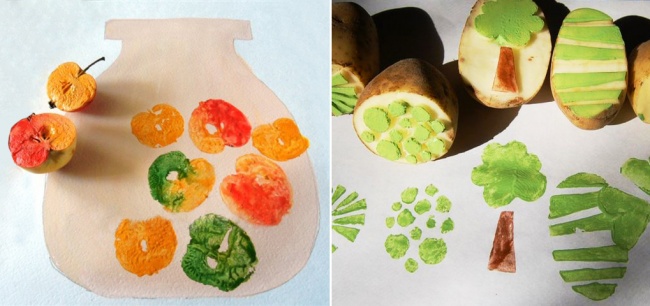 desen cu fructe si legume