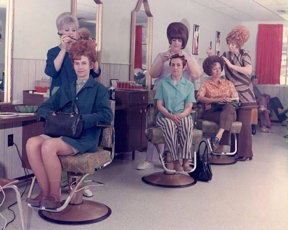 Parul tapat, moda anilor 60