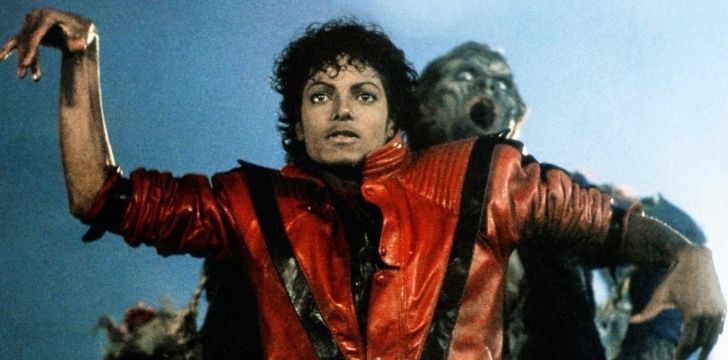 MICHAEL JACKSON în videoclipul său pentru Thriller